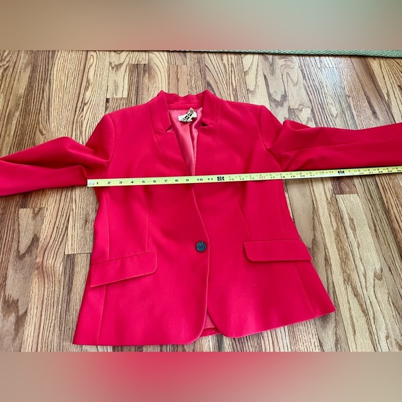 Ann Taylor LOFT Red Blazer - Size 4 - Picture 8 of 12